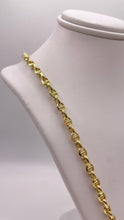 Load image into Gallery viewer, 4mm Puff Gucci Link Chain In 10 KT Yellow Gold