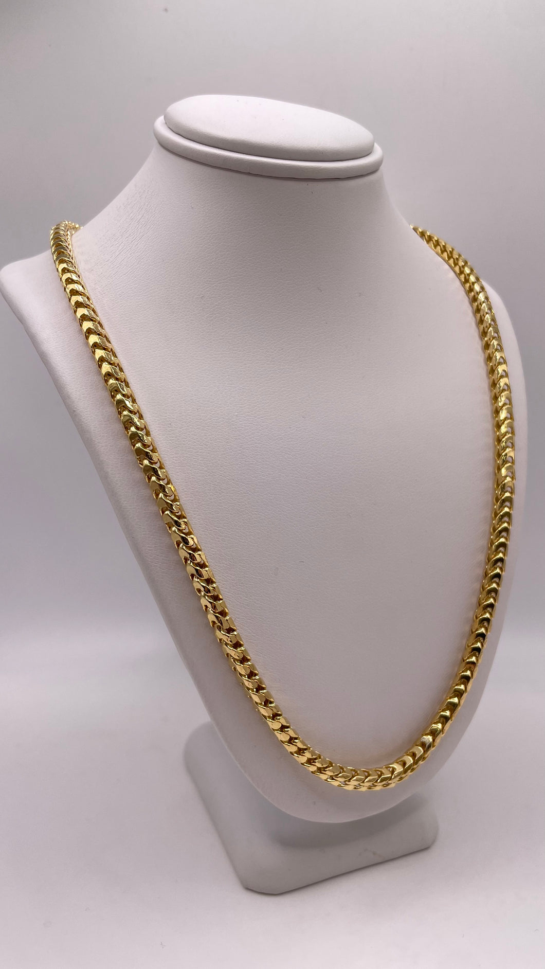 4.0mm Millennium Franco Link Chain In 10 KT Yellow Gold