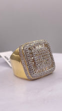 Load image into Gallery viewer, 2.66 CT. Natural Diamond Men’s Ring In 10 KT Yellow Gold