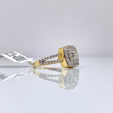 Load image into Gallery viewer, 0.59 CT. Natural Diamond Ladies Ring In 10 KT Yellow Gold