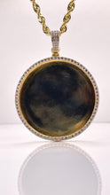 Load image into Gallery viewer, 3.12 CT. Natural Diamond Memory Frame Pendent In 10 KT Yellow Gold