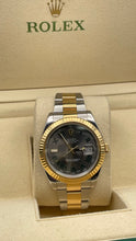 Load image into Gallery viewer, 41mm Two-Tone DateJust Rolex With Wimbledon Dial