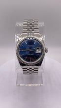 Load image into Gallery viewer, 36mm DateJust Rolex Blue Dial