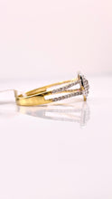 Load image into Gallery viewer, 0.32 CT. Natural Diamond Women’s Ring In 10 KT Yellow Gold