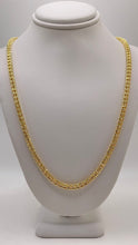 Load image into Gallery viewer, 4.0mm Diamond Cut Icy Link Chain In 10 KT Yellow Gold