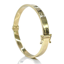 Load image into Gallery viewer, 6mm Bangle In 10 KT Yellow Gold