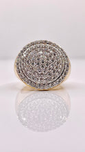 Load image into Gallery viewer, 2.55 CT. Natural Diamond Men’s Round Shape Ring In 10 KT Yellow Gold