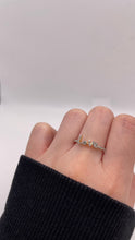 Load image into Gallery viewer, 0.20 CT. Natural Diamond Love Ring In 10 KT Yellow Gold