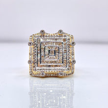 Load image into Gallery viewer, 2.14 CT. Natural Diamond Men’s Ring In 10 KT Yellow Gold