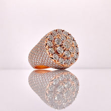 Load image into Gallery viewer, 10.16 CT. VS Natural Diamond Ring In 10 KT Rose Gold