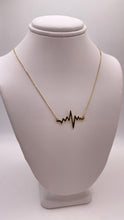 Load image into Gallery viewer, Heartbeat Necklace In 18 KT Yellow Gold