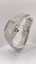 Load image into Gallery viewer, Cartier Santos Large With VVS-VS Natural Diamonds