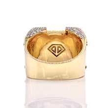 Load image into Gallery viewer, 2.21 CT. Natural Diamond Men Ring In 10 KT Yellow Gold