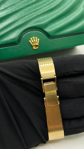 Women’s Rolex Cellini Watch In 18 KT Yellow Gold