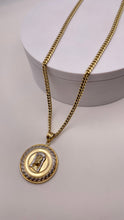 Load image into Gallery viewer, Jesus Pendent &amp; Cuban Chain Combo In 10 KT Yellow Gold