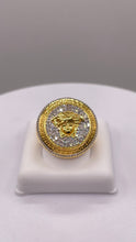 Load image into Gallery viewer, 0.63 CT. Natural Diamond Versace Ring In 10 KT Yellow Gold