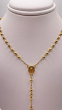 Load image into Gallery viewer, Rosary Necklace In 10 KT Yellow Gold