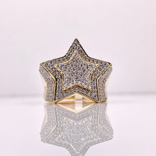 Load image into Gallery viewer, 1.46 CT. Natural Diamond Star Ring In 10 KT Yellow Gold