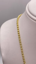 Load image into Gallery viewer, 2.5mm Diamond Cut Icy Chain/Bracelet In 10 KT Yellow Gold