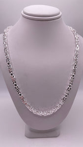 4mm Byzantine Link Silver Chain/Bracelet