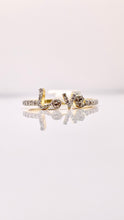 Load image into Gallery viewer, 0.20 CT. Natural Diamond Love Ring In 10 KT Yellow Gold