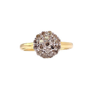 0.50 CT. Natural Diamond Women’s Ring In 10 KT Yellow Gold