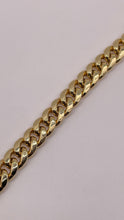 Load image into Gallery viewer, 11mm Miami Cuban Bracelet In 10 KT Yellow Gold