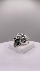 Silver Skull Ring