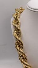 Load image into Gallery viewer, 16.3mm Rope Chain In 10 KT Yellow Gold