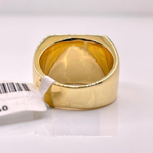 1.09 CT. Natural Diamond Men’s Ring In 10 KT Yellow Gold
