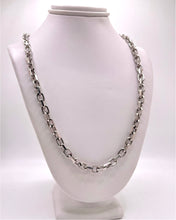 Load image into Gallery viewer, Solid Hermès Link Chain In 10 KT White Gold