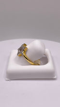 Load image into Gallery viewer, 0.23 CT. Natural Diamond Star Ring In 10 KT Yellow Gold