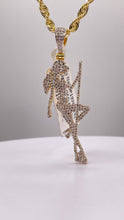 Load image into Gallery viewer, 0.71 CT. Natural Diamond Stripper Pendent In 10 KT Yellow Gold