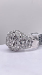 Men’s Silver Ring With CZ
