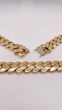Load image into Gallery viewer, 16mm Solid Miami Cuban Link Chain In 10 KT Yellow Gold