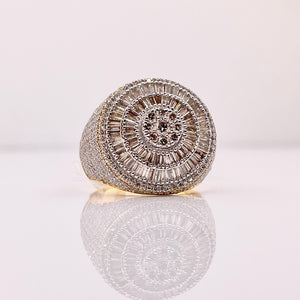 2.48 CT. Natural Diamond Men’s Ring In 10 KT Yellow Gold