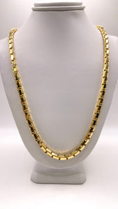 4mm Round Box Chain In 10 KT Yellow Gold