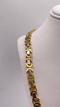 Load image into Gallery viewer, 6.8mm Solid Link Chain In 14 KT Yellow Gold