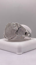 Load image into Gallery viewer, Men’s Silver CZ Ring