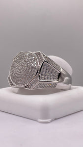 Men’s Silver CZ Ring