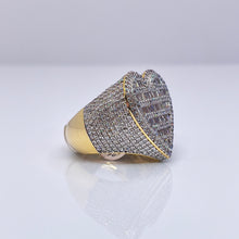 Load image into Gallery viewer, 2.76 CT. Natural Diamond Heart Shape Ring In 10 KT Yellow Gold