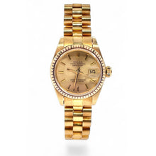 Load image into Gallery viewer, 26mm Women’s DateJust Rolex With Champagne Dial