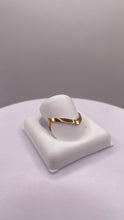 Load image into Gallery viewer, Beautiful V Shape Women’s Dainty Ring In 10 KT Yellow Gold