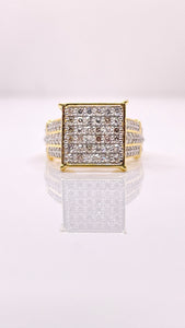 0.61 CT. Natural Diamond Women’s Ring In 10 KT Yellow Gold