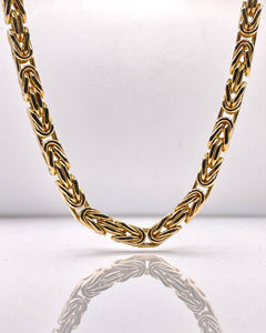 5mm Byzantine Chain In 10 KT Yellow Gold