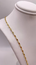 Load image into Gallery viewer, 2.4mm Mirror Link Chain In 10 KT Yellow Gold