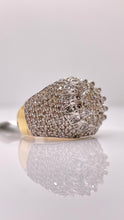 Load image into Gallery viewer, 2.77 CT. Natural Diamond Men’s Round Shape Ring In 10 KT Yellow Gold