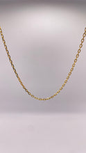 Load image into Gallery viewer, 2.5mm Hermes Link Chain In 10 KT Yellow Gold