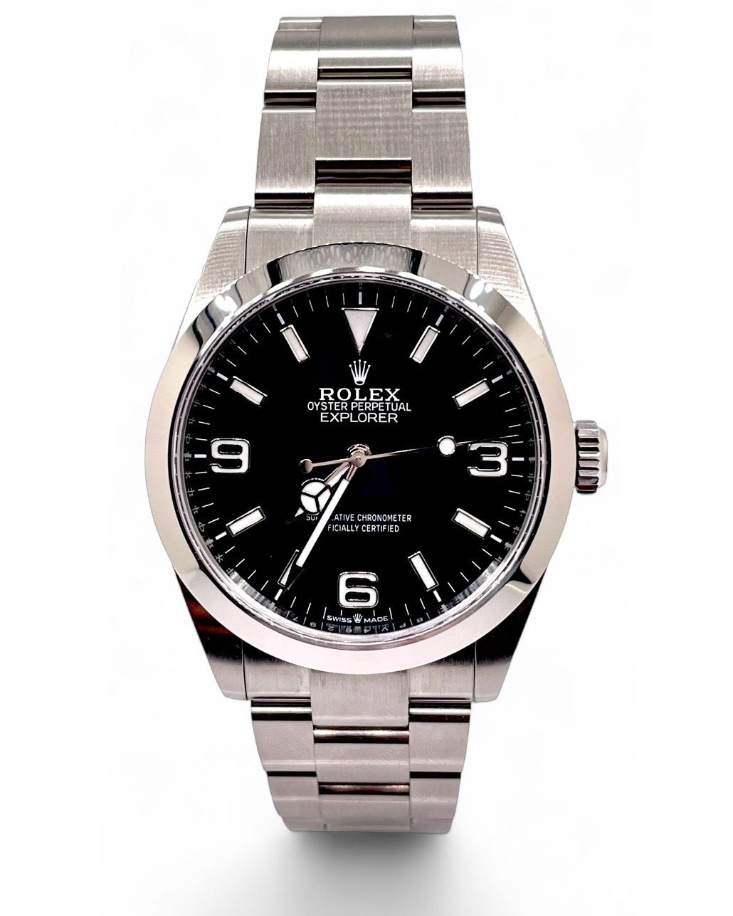 40mm 2025 Explorer Rolex Men’s Watch With Black Dial