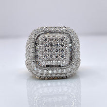 Load image into Gallery viewer, 6.53 CT. Lab Grown Men’s Diamond Square Shape Ring In 10 KT Yellow Gold